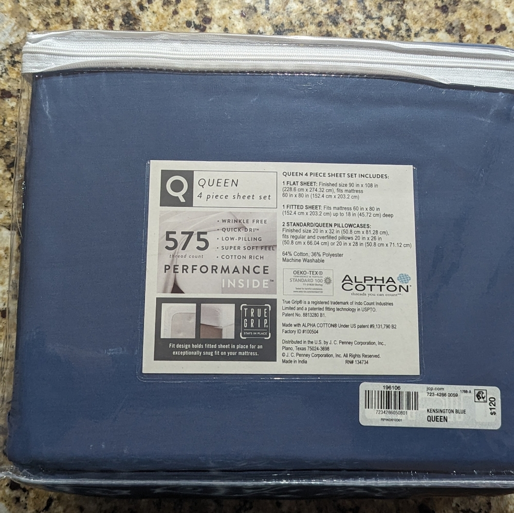 Queen Sheet Set - Picture 2 of 3